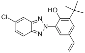 Molecular Structure of 124883-10-9 (2-(5-Chloro-2H-benzotriazol-2-yl)-6-(1,1-dimethylethyl)-4=ethenylphenol)